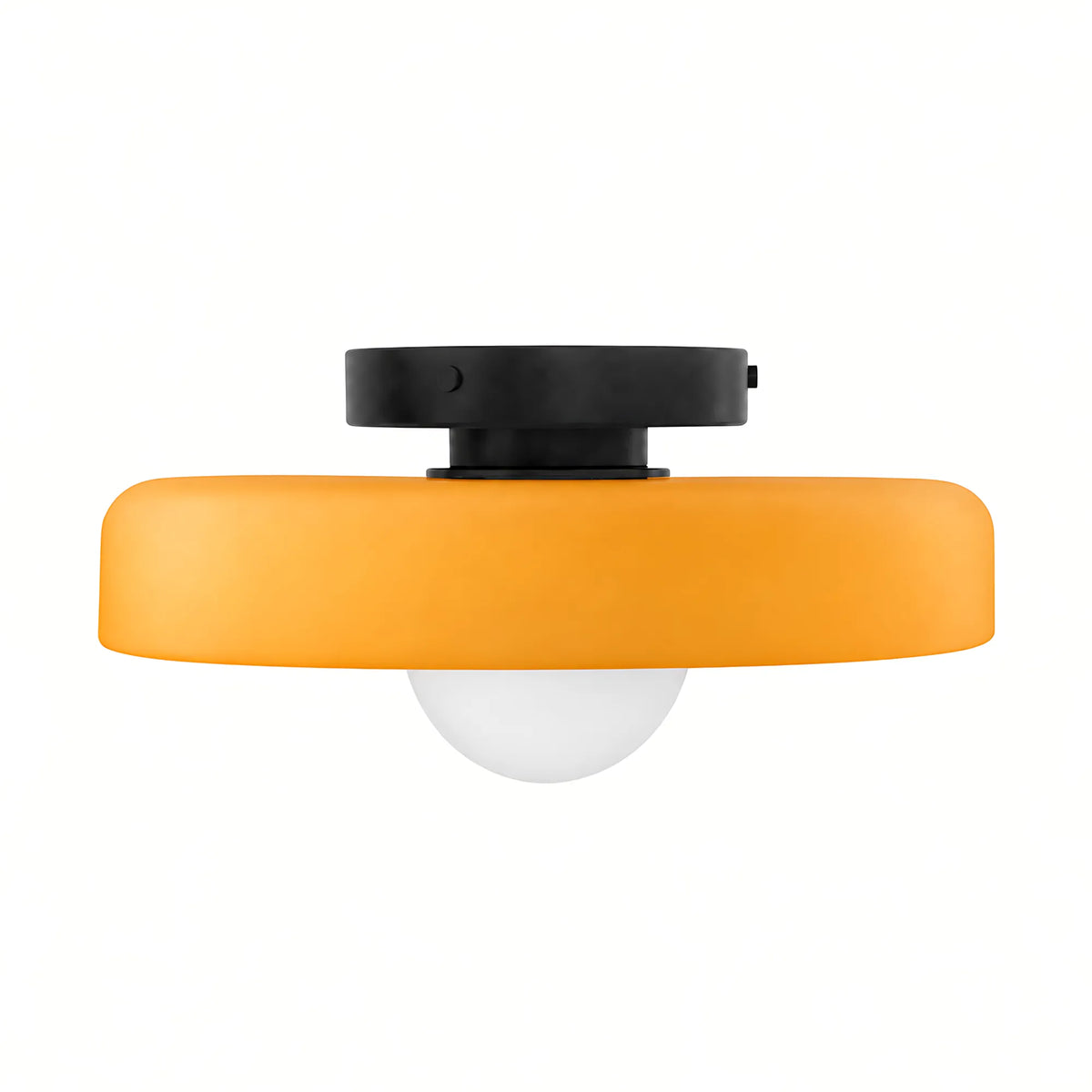 Vela Low-Profile Glass Ceiling Light