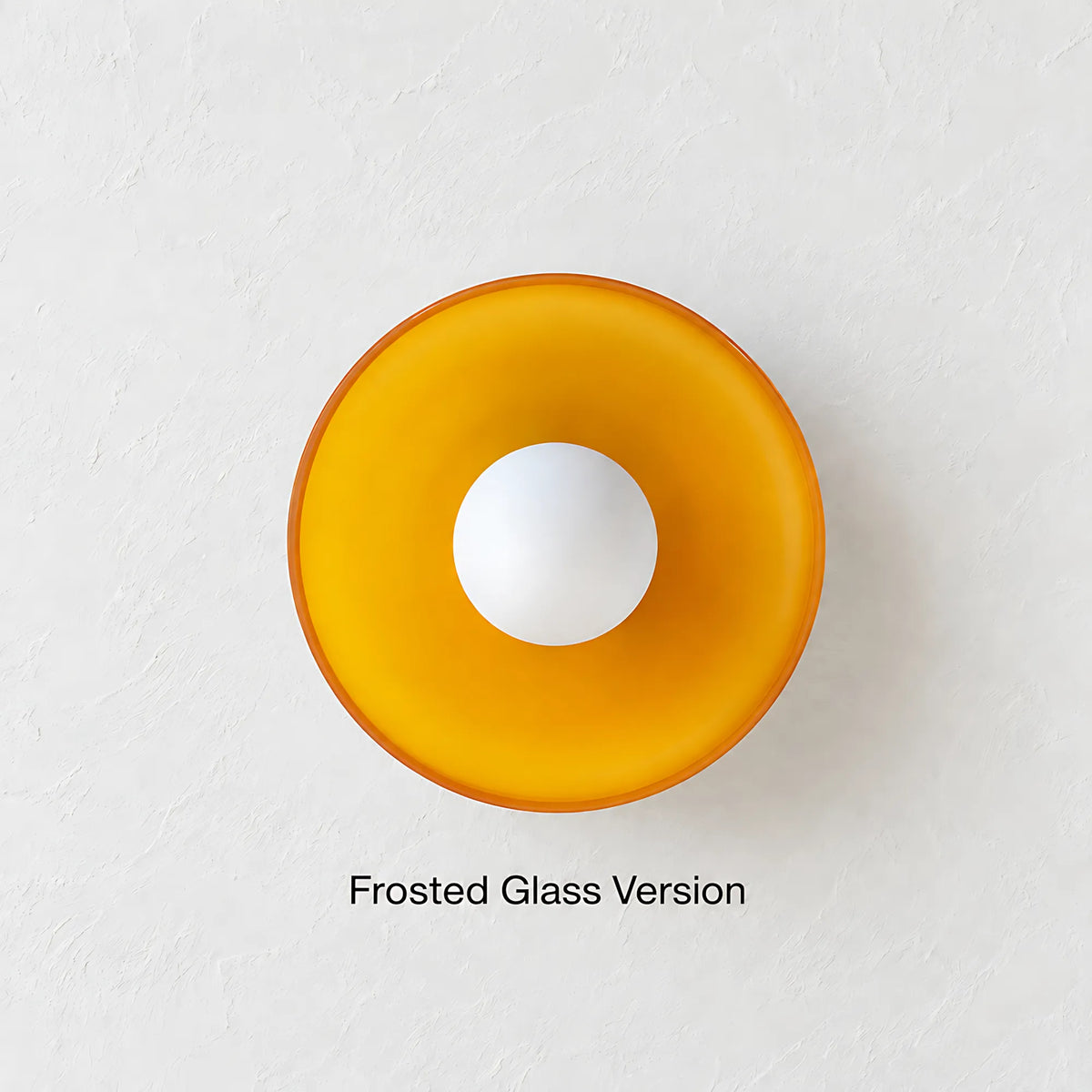 Vela Low-Profile Glass Pendant Light