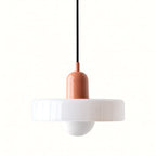 Vela Low-Profile Glass Pendant Light