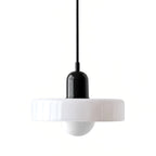 Vela Low-Profile Glass Pendant Light
