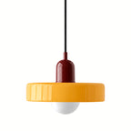 Vela Low-Profile Glass Pendant Light
