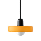 Vela Low-Profile Glass Pendant Light