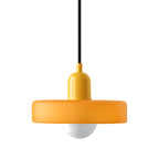 Vela Low-Profile Glass Pendant Light