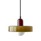 Vela Low-Profile Glass Pendant Light