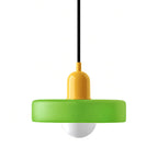 Vela Low-Profile Glass Pendant Light