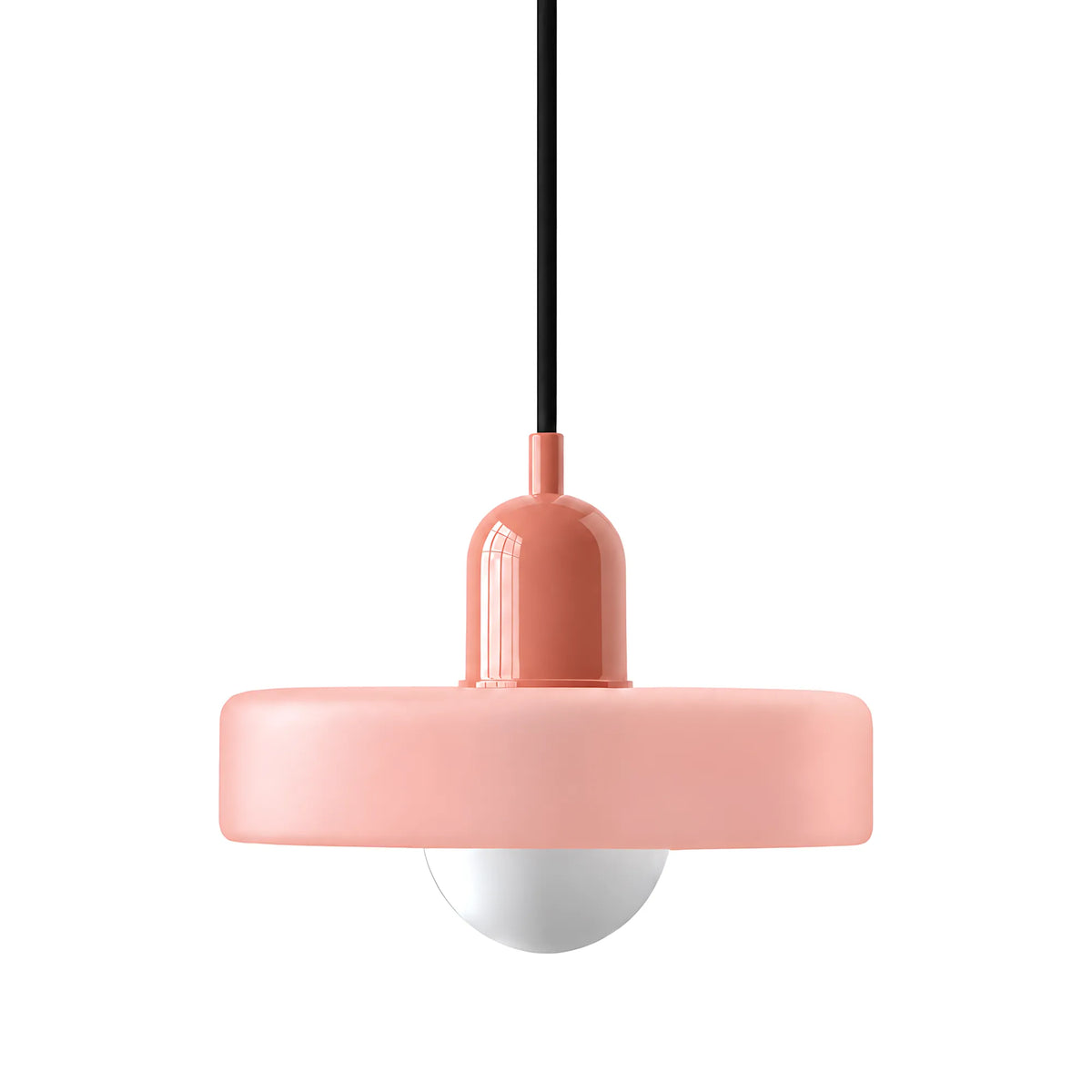 Vela Low-Profile Glass Pendant Light