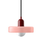 Vela Low-Profile Glass Pendant Light