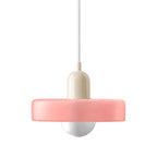 Vela Low-Profile Glass Pendant Light