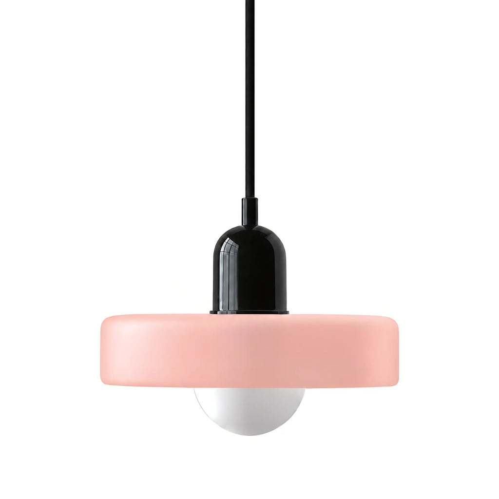 Vela Low-Profile Glass Pendant Light