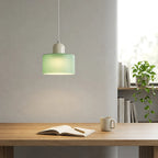 Vela Tall-Profile Glass Pendant Light