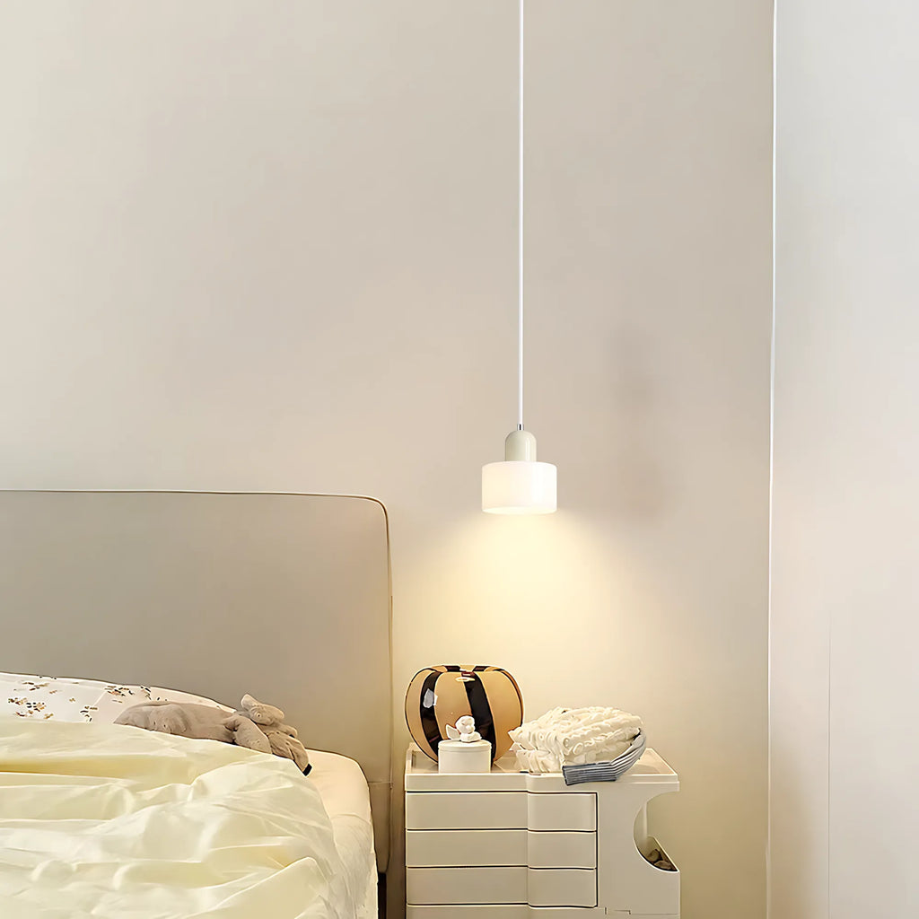 Vela Tall-Profile Glass Pendant Light