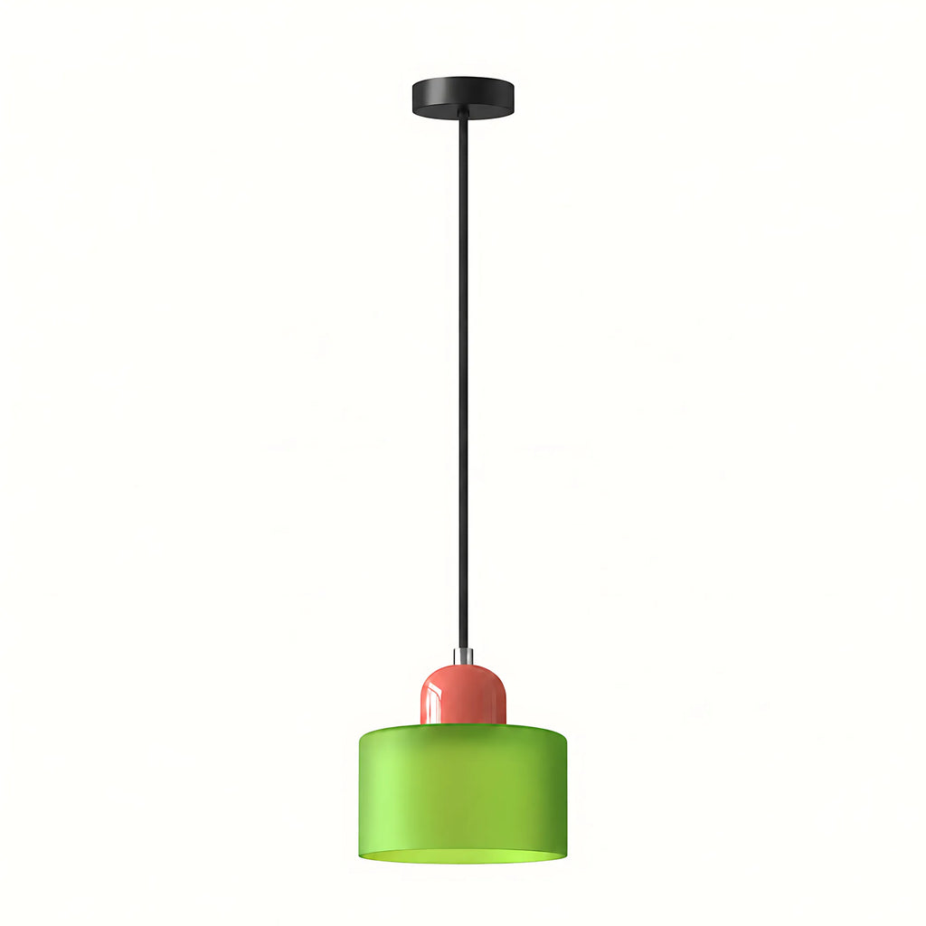 Vela Tall-Profile Glass Pendant Light