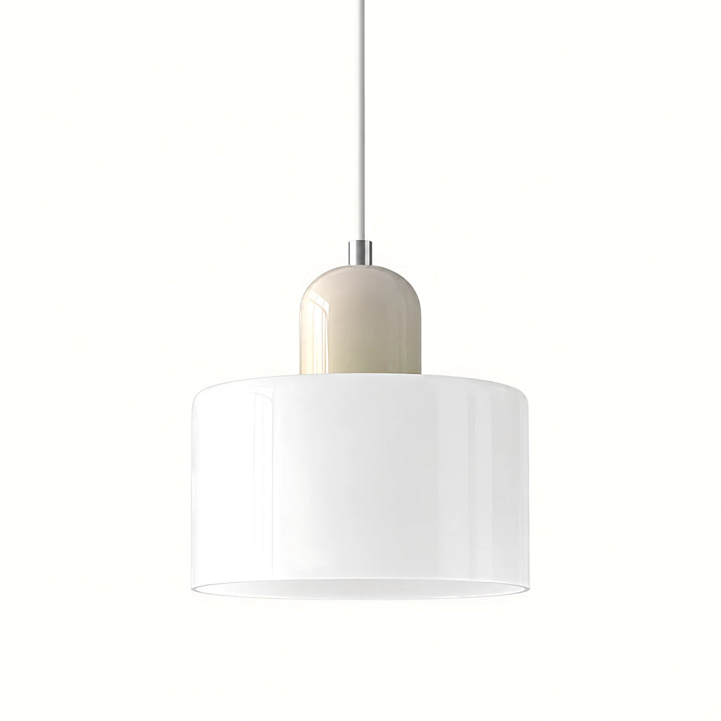 Vela Tall-Profile Glass Pendant Light
