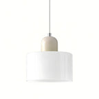 Vela Tall-Profile Glass Pendant Light