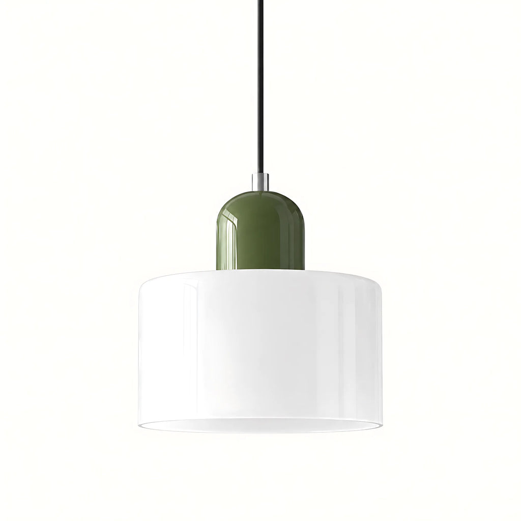 Vela Tall-Profile Glass Pendant Light