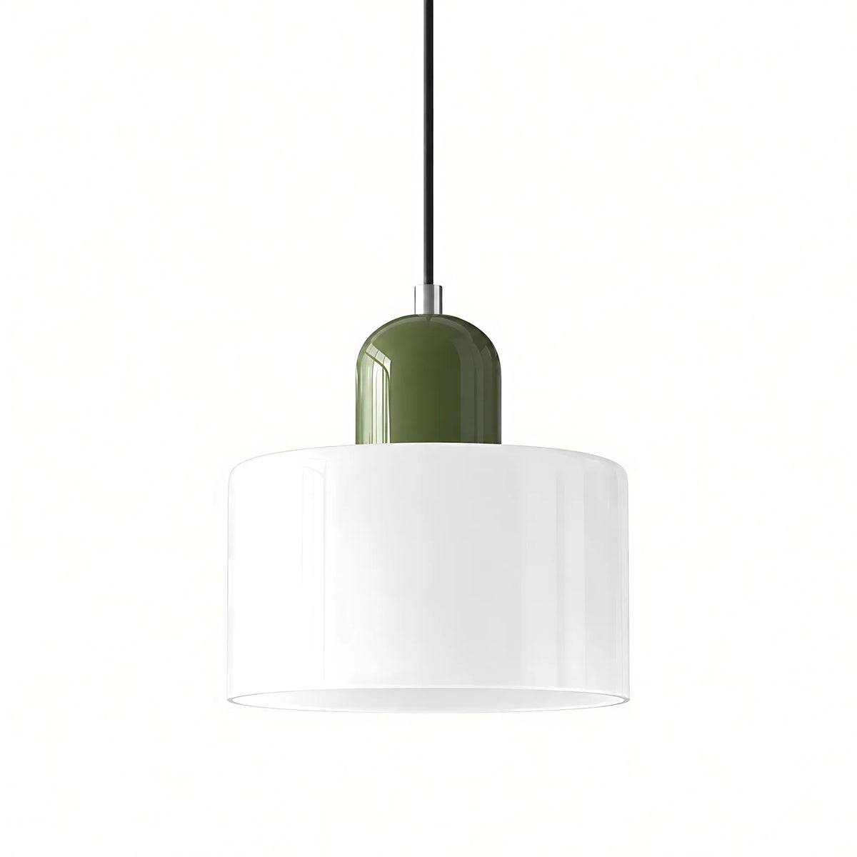 Vela Tall-Profile Glass Pendant Light