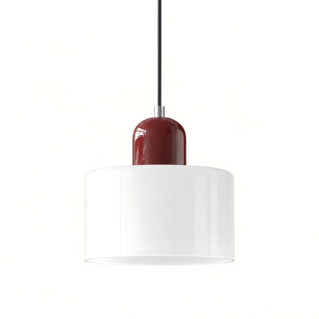 Vela Tall-Profile Glass Pendant Light