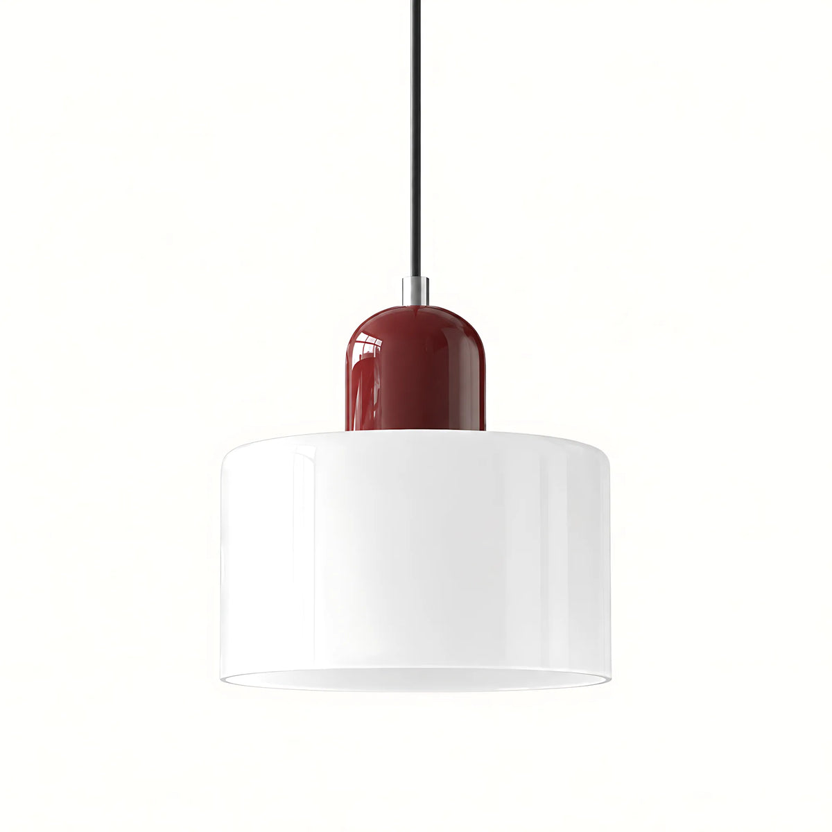 Vela Tall-Profile Glass Pendant Light