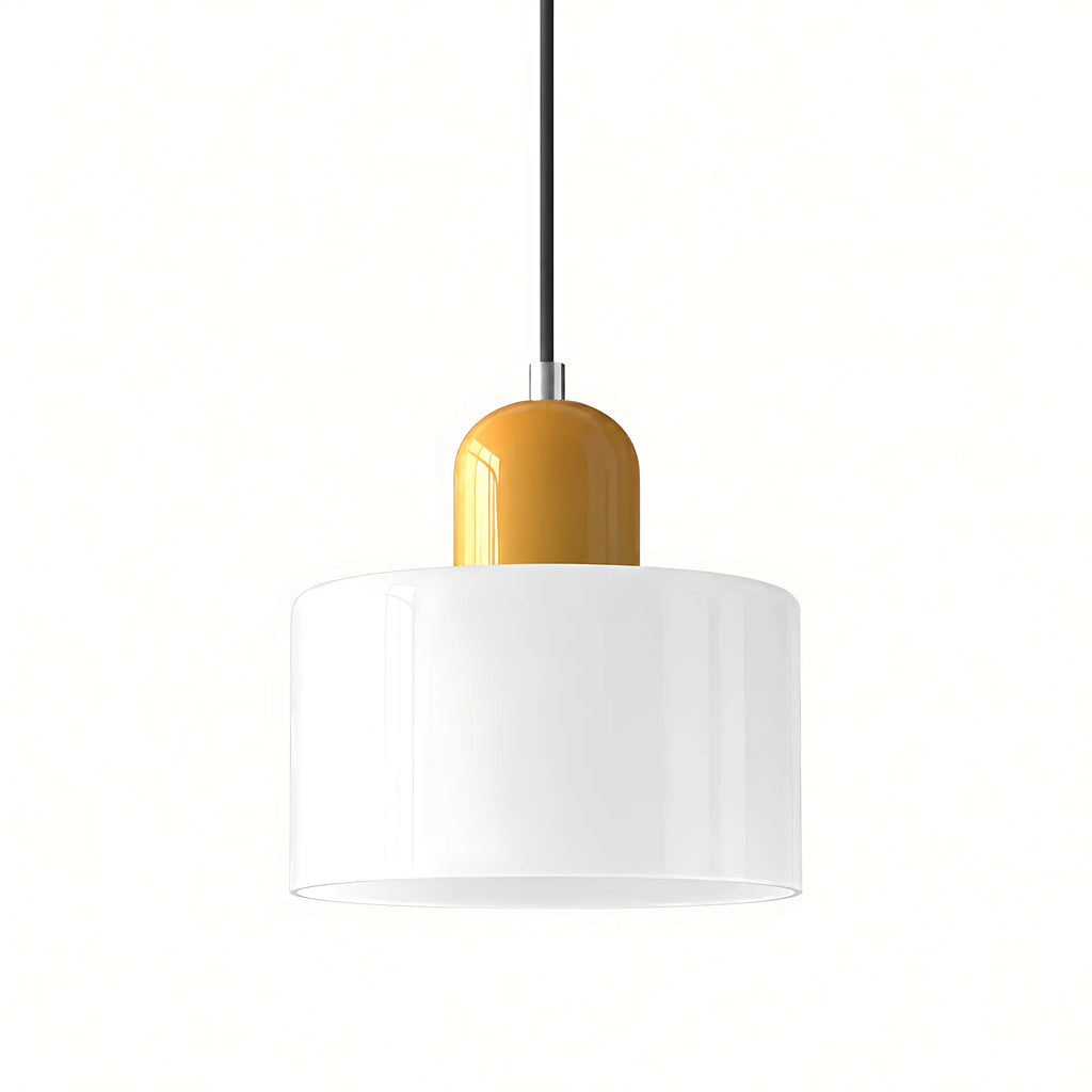Vela Tall-Profile Glass Pendant Light