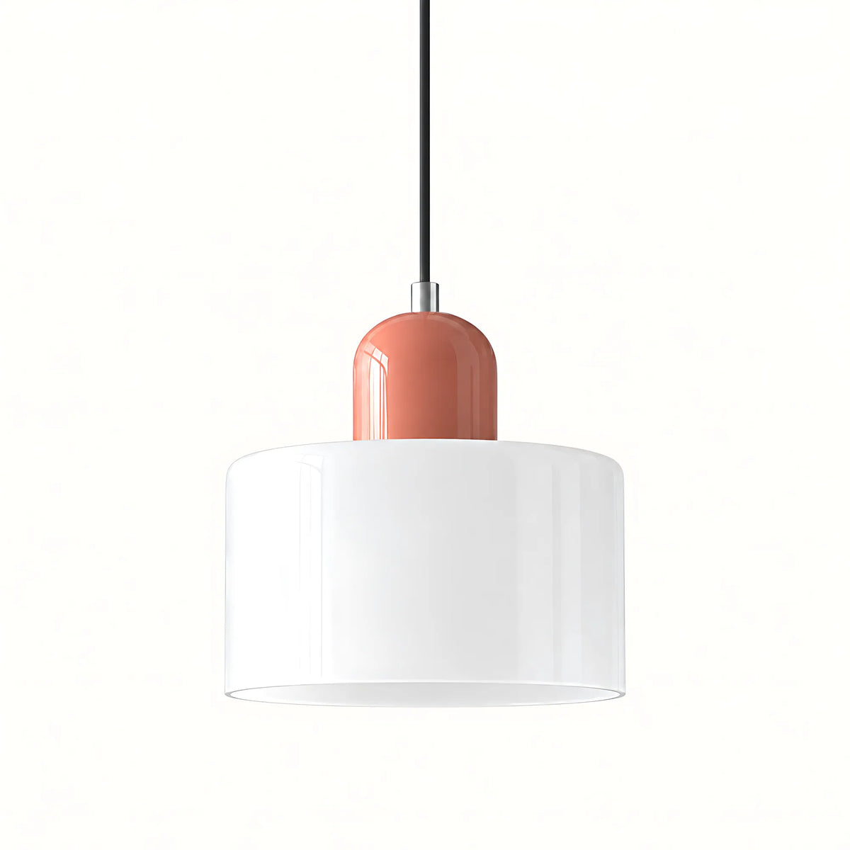 Vela Tall-Profile Glass Pendant Light