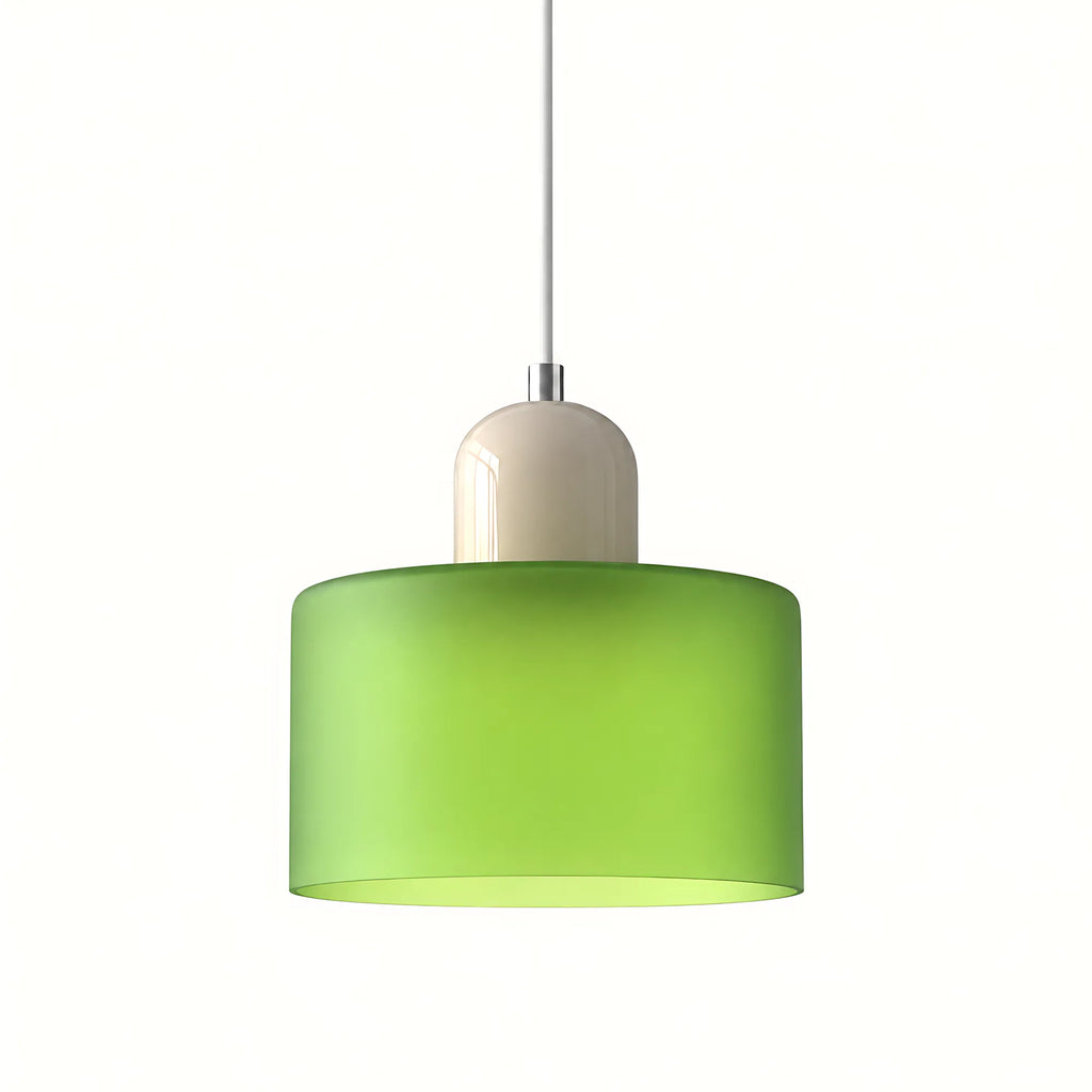 Vela Tall-Profile Glass Pendant Light