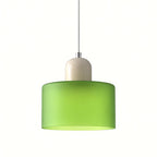 Vela Tall-Profile Glass Pendant Light