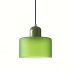 Vela Tall-Profile Glass Pendant Light