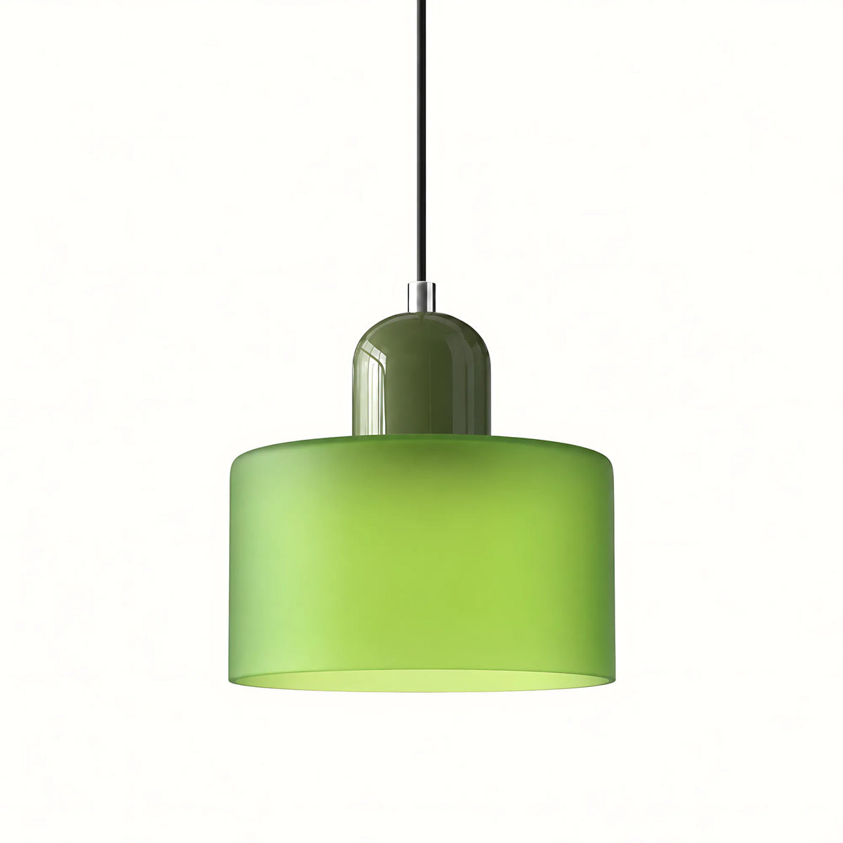 Vela Tall-Profile Glass Pendant Light