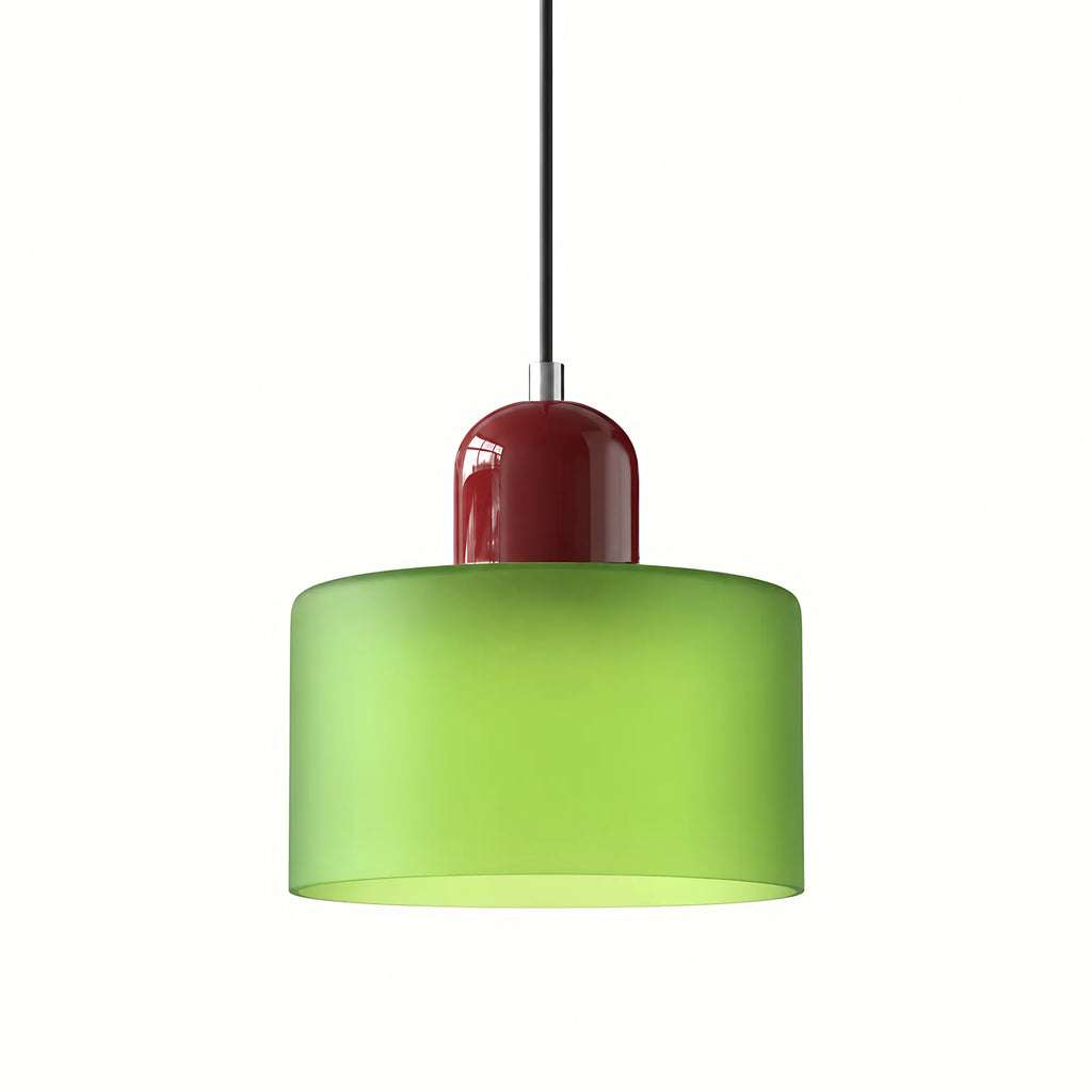 Vela Tall-Profile Glass Pendant Light