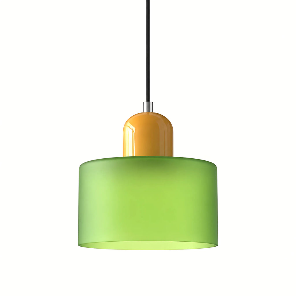 Vela Tall-Profile Glass Pendant Light