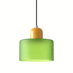 Vela Tall-Profile Glass Pendant Light
