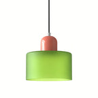 Vela Tall-Profile Glass Pendant Light