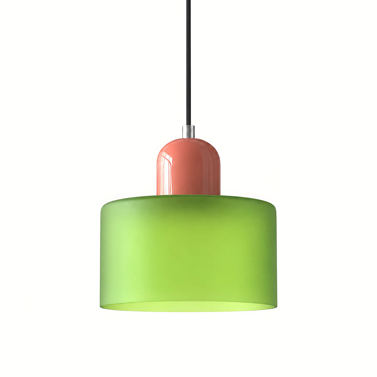 Vela Tall-Profile Glass Pendant Light