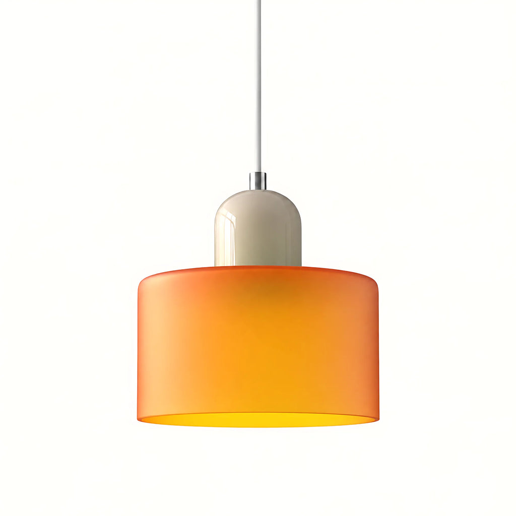 Vela Tall-Profile Glass Pendant Light