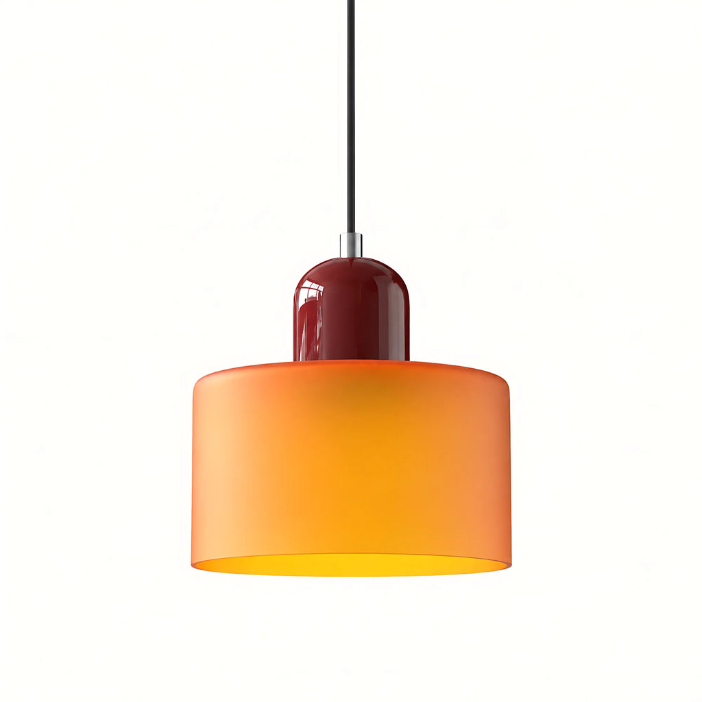 Vela Tall-Profile Glass Pendant Light