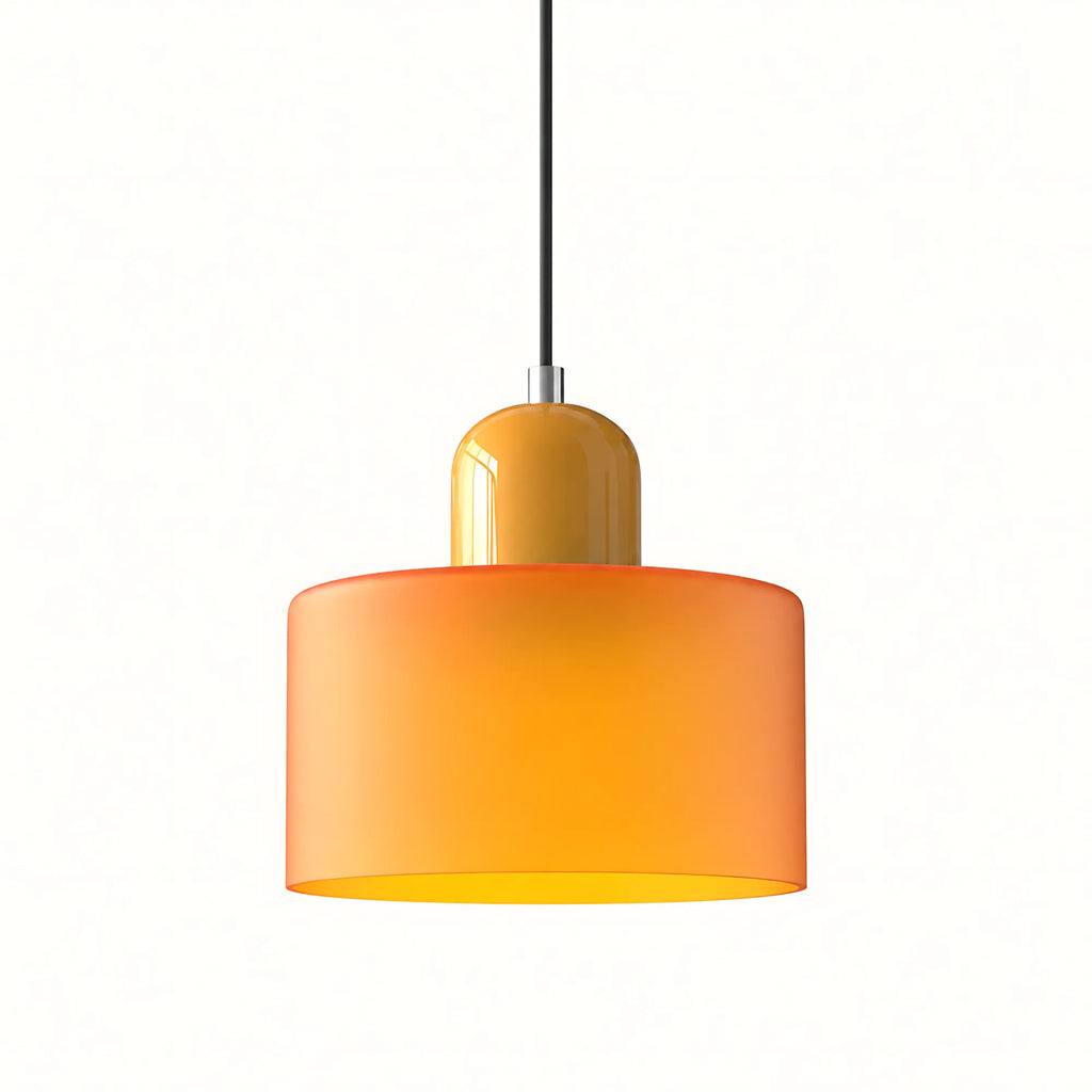 Vela Tall-Profile Glass Pendant Light