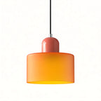 Vela Tall-Profile Glass Pendant Light