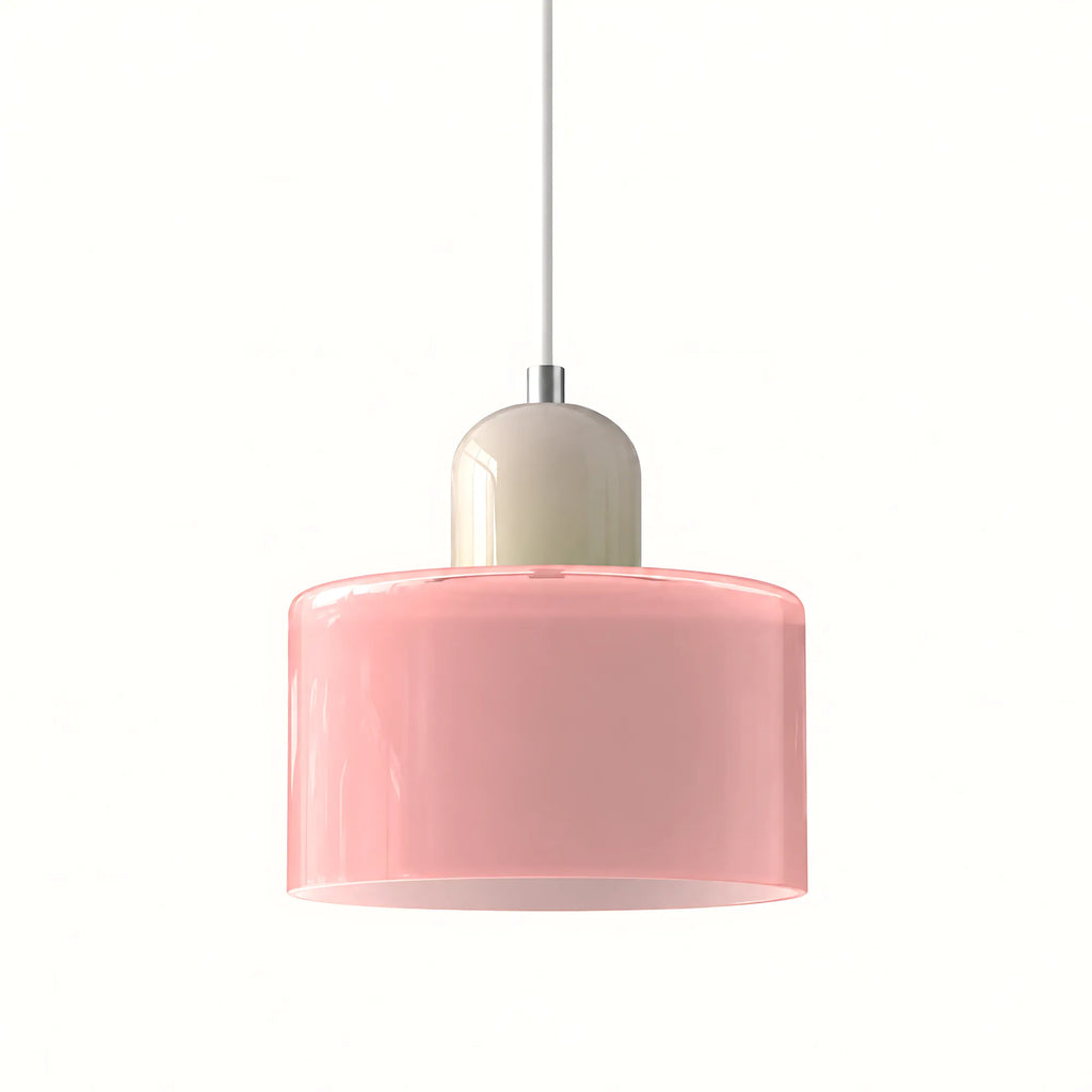 Vela Tall-Profile Glass Pendant Light
