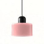 Vela Tall-Profile Glass Pendant Light