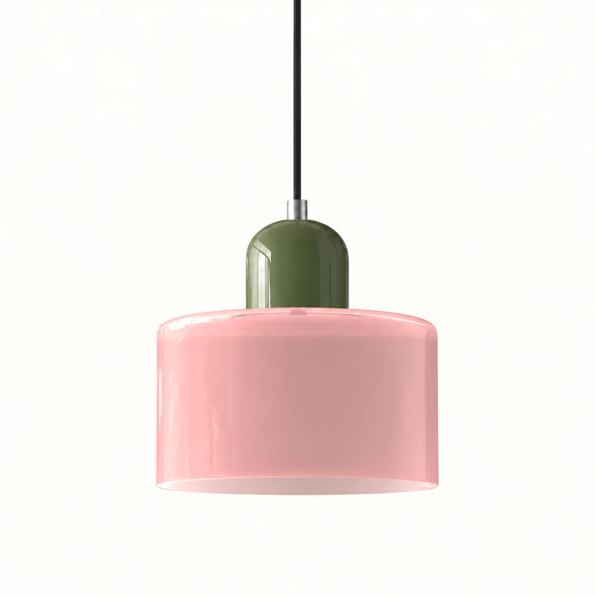 Vela Tall-Profile Glass Pendant Light