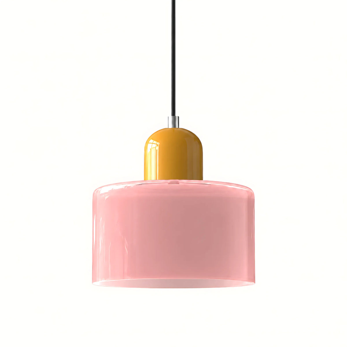 Vela Tall-Profile Glass Pendant Light