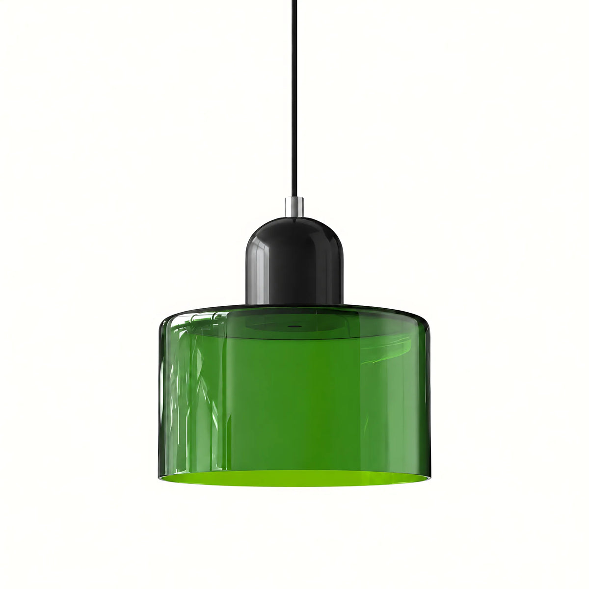 Vela Tall-Profile Glass Pendant Light