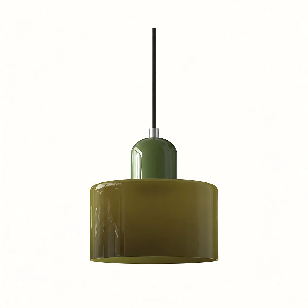 Vela Tall-Profile Glass Pendant Light