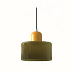 Vela Tall-Profile Glass Pendant Light