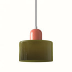 Vela Tall-Profile Glass Pendant Light