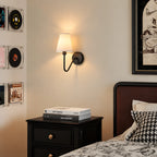 Velmora Fabric Shade Wall Light