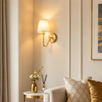 Velmora Fabric Shade Wall Light