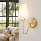 Velmora Fabric Shade Wall Light