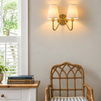 Velmora Fabric Shade Wall Light