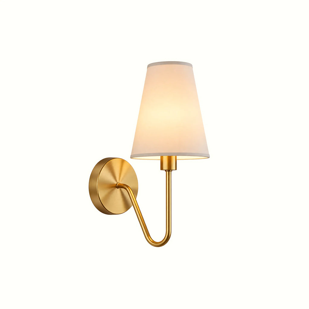 Velmora Fabric Shade Wall Light
